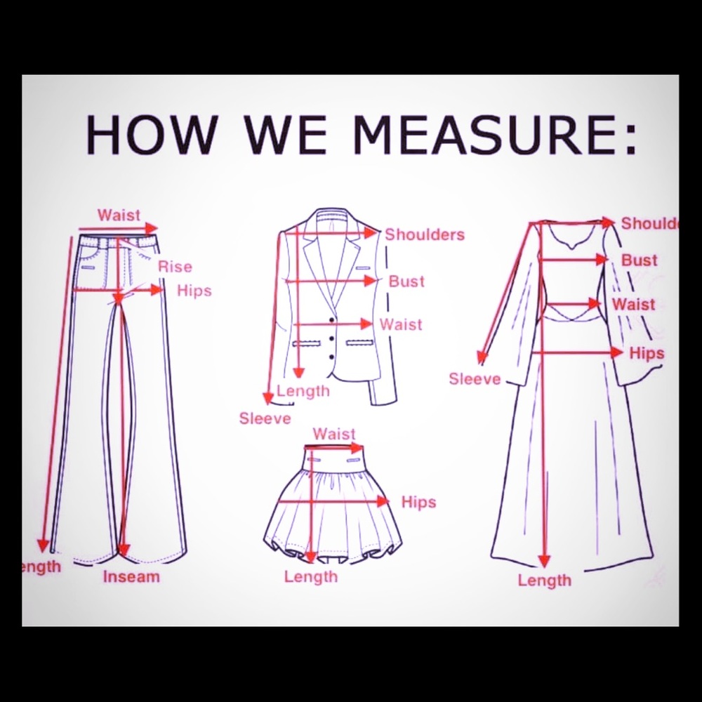 I use these guidelines for measurements ☺️